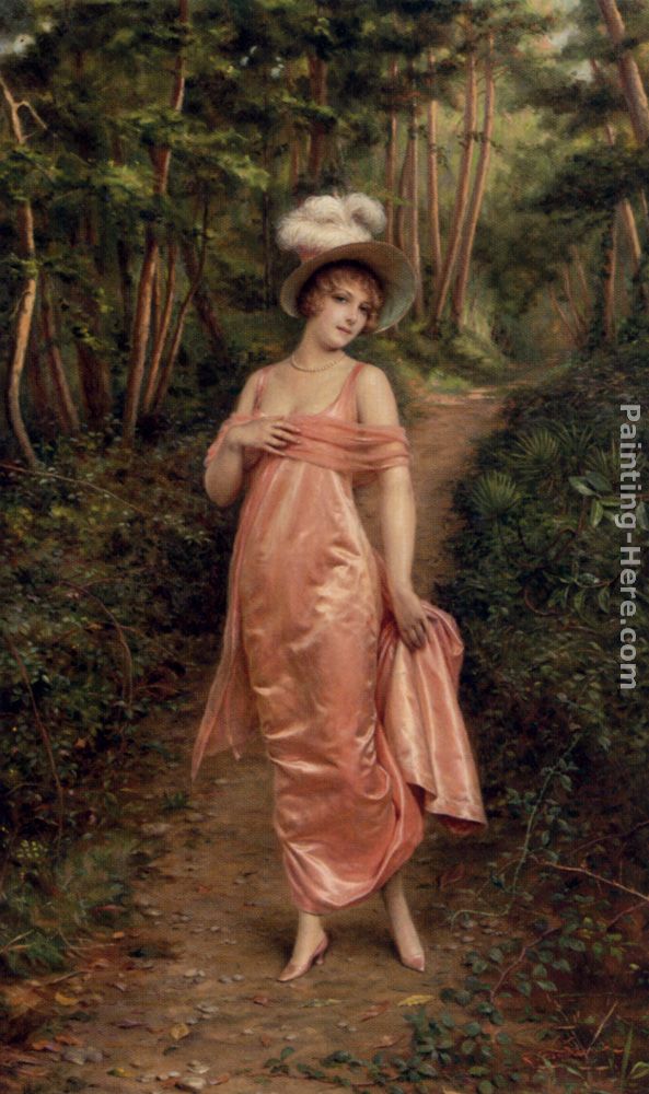 Elegance Of The Epoque painting - Frederic Soulacroix Elegance Of The Epoque art painting